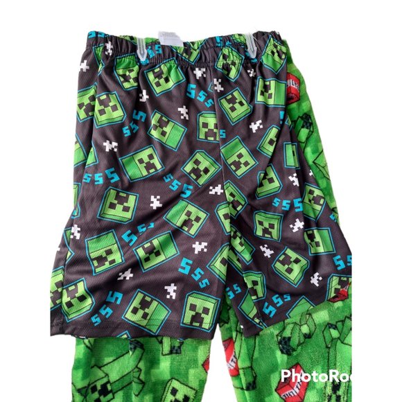 3-$30 Minecraft Licensed Extra Soft Polyester Pajama Set - Picture 8 of 9